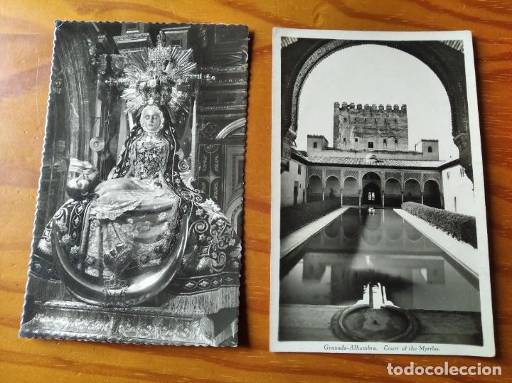 Postales: 2 POSTALES GRANADA ANTIGUAS - Foto 1