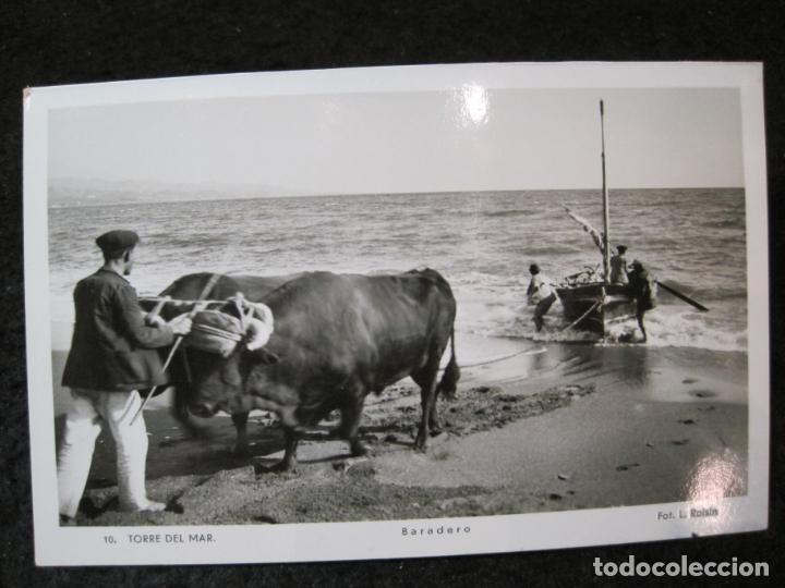 Postales: TORRE DEL MAR-BARADERO-FOTOGRAFICA ROISIN-10-POSTAL ANTIGUA-(94.123)