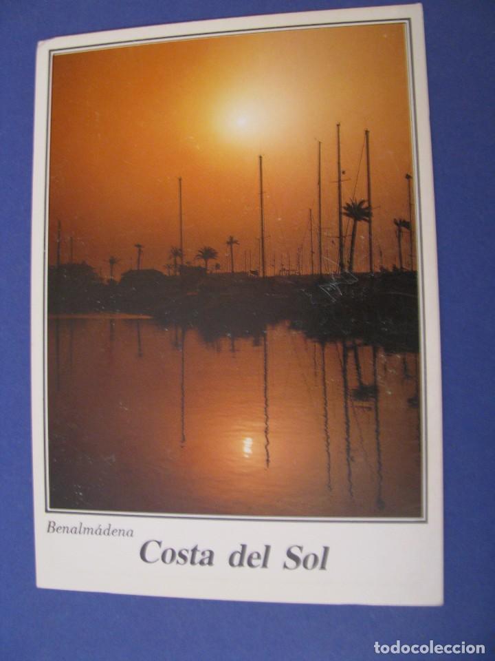 Postales: POSTAL DE BENALMADENA. COSTA DEL SOL. PUERTO. AMANECER. EMILIO TINTORE.