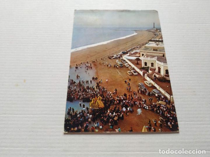 Postales: C&Aacute;DIZ - POSTAL CHIPIONA - PLAYA DE REGLA - Foto 1