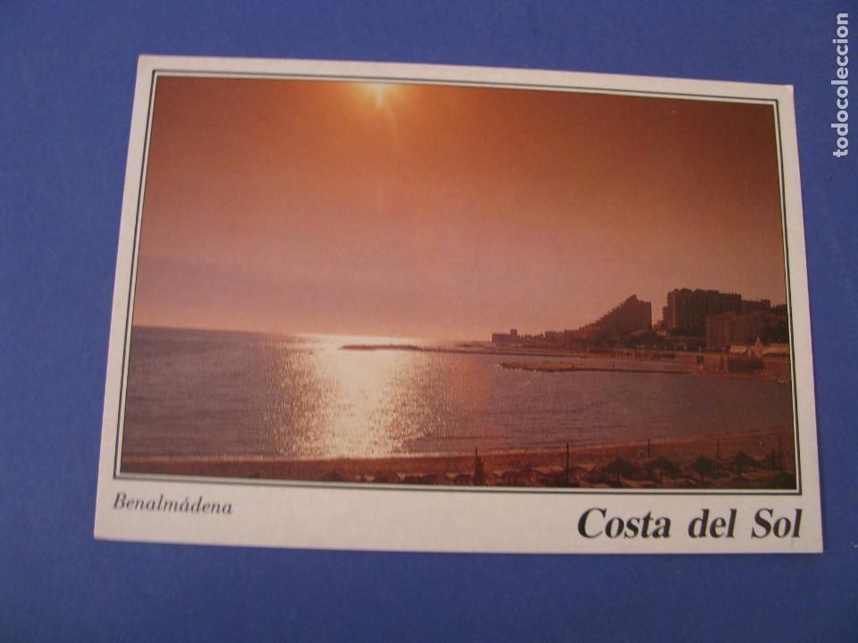 Postales: POSTAL DE BENALMADENA. ATARDECER. EMILIO TINTOR&Eacute;.