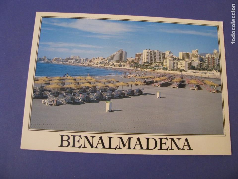 Postales: POSTAL DE BENALMADENA COSTA. VISTA DE LA PLAYA. REGALOSOL.