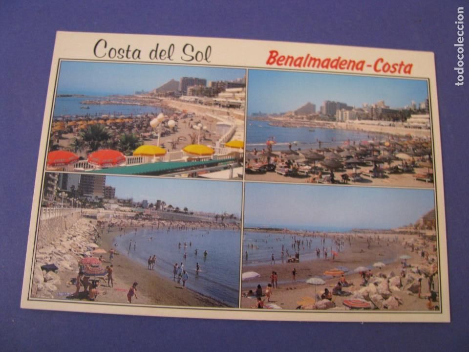 Postales: POSTAL DE BENALMADENA COSTA. VISTA DE LA PLAYA. REGALOSOL.
