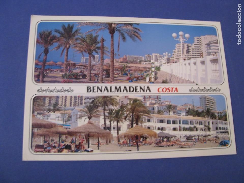 Postales: POSTAL DE BENALMADENA COSTA. PASEO MARITIMO. VISTA DE LA PLAYA. REGALOSOL.
