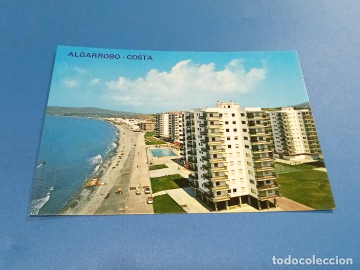 Postales: TARJETA POSTAL. ALGARROBO COSTA, COSTA DEL SOL. PLAYA. N&ordm; 2. ED ARRIBAS