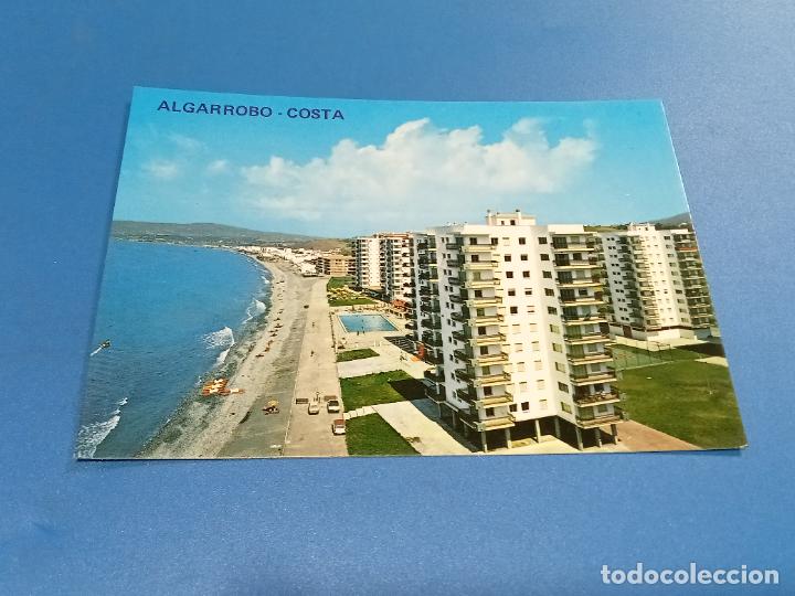Postales: TARJETA POSTAL. ALGARROBO COSTA, COSTA DEL SOL. PLAYA. N&ordm; 2. ED ARRIBAS