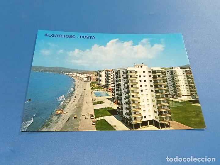Postales: TARJETA POSTAL. ALGARROBO COSTA, COSTA DEL SOL. PLAYA. N&ordm; 2. ED ARRIBAS