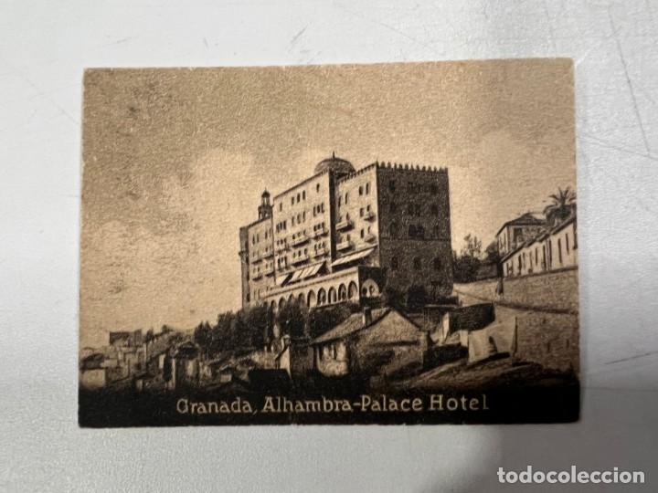 Postales: POSTAL ORIGINAL DECADA DEL 30.GRANADA,ALHAMBRA. PALACE HOTEL. N&ordm; 868. MEDIDAS APROX.: 6.4 X 4.6 CM.