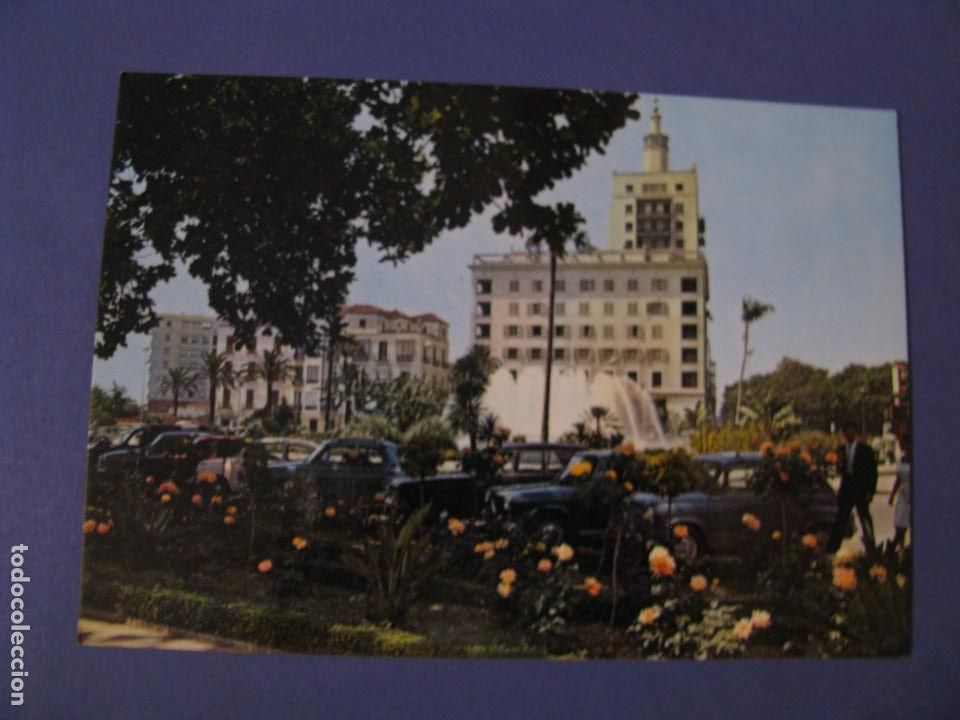 Postales: POSTAL DE MALAGA. ENTRADA AL PARQUE. COSTA DEL SOL.