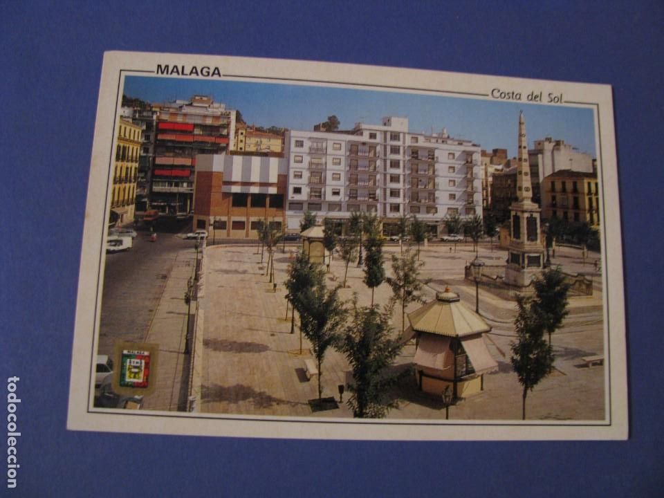 Postkarten: POSTAL DE MALAGA. PLAZA DE LA MERCED. DOMINGUEZ.