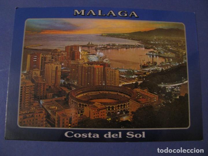 Postales: POSTAL DE MALAGA. VISTA DESDE GIBRALFARO. ROC CATALAN.