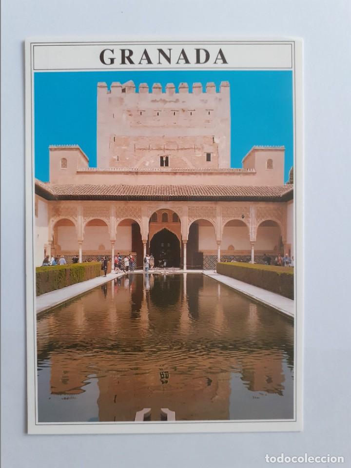 Postales: POSTAL - GRANADA - PATIO DE LOS ARRAYANES Y TORRE DE COMARES 921 - S/C - Foto 1