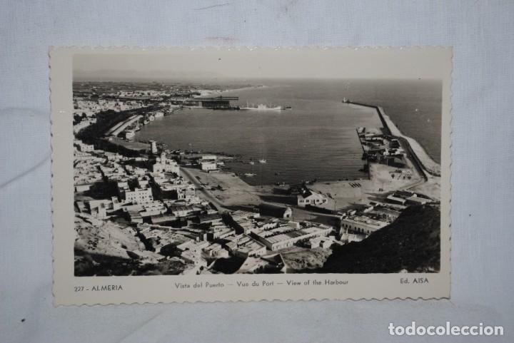 Postales: ALMERIA VISTA DEL PUERTO . 1956