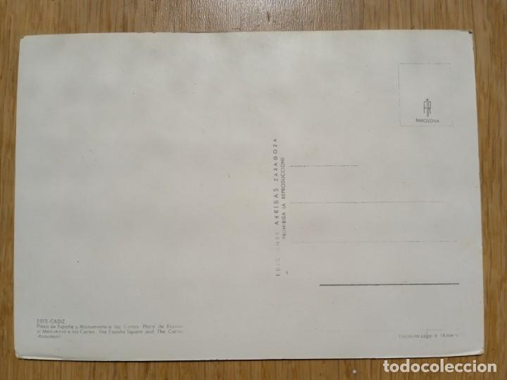 Postales: CADIZ - EDICIONES ARRIBAS - Foto 2