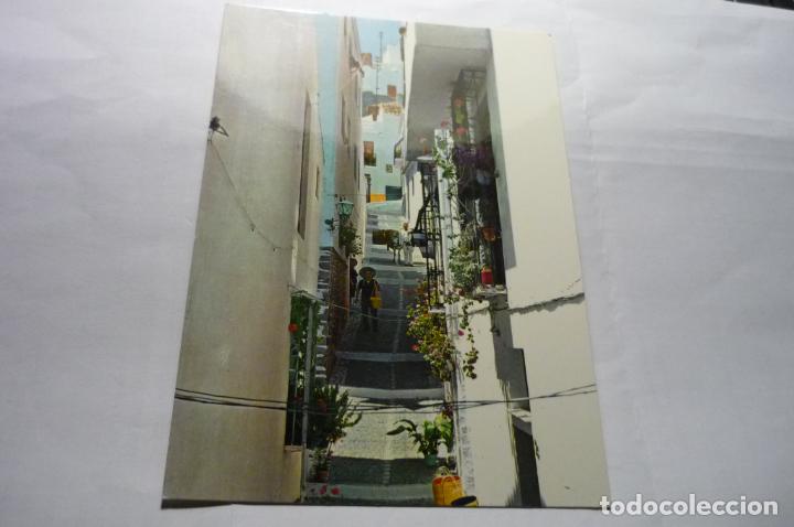 Postales: postal almu&ntilde;ecar calle tipica