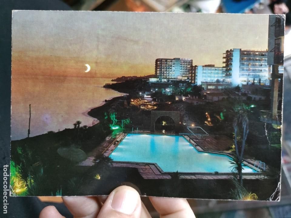Postales: Postal Costa del Sol Vista Parcial N 1322 BEASCOA Circulada esquinas pel&iacute;n tocadas