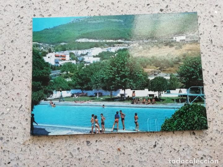 Postales: Postal piscina municipal el bosque cadiz