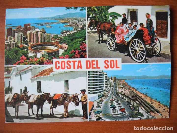 Postales: Costa del Sol. Diversas vistas. Ed. Baena n. 1079
