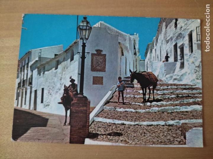Postales: FRIGILIANA MALAGA POSTALES COSTA SOL SC 1512 ALGO SOBADA