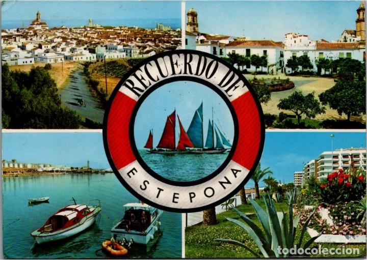Postales: Recuerdo de Estepona- Multi-Vistas - Ed. Arribas n&ordm; 2013 - 150x105mm. aprox.