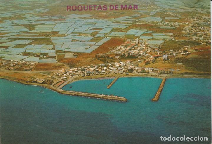 Postales: (4) ROQUETAS DE MAR. ALMERIA. VISTA AEREA