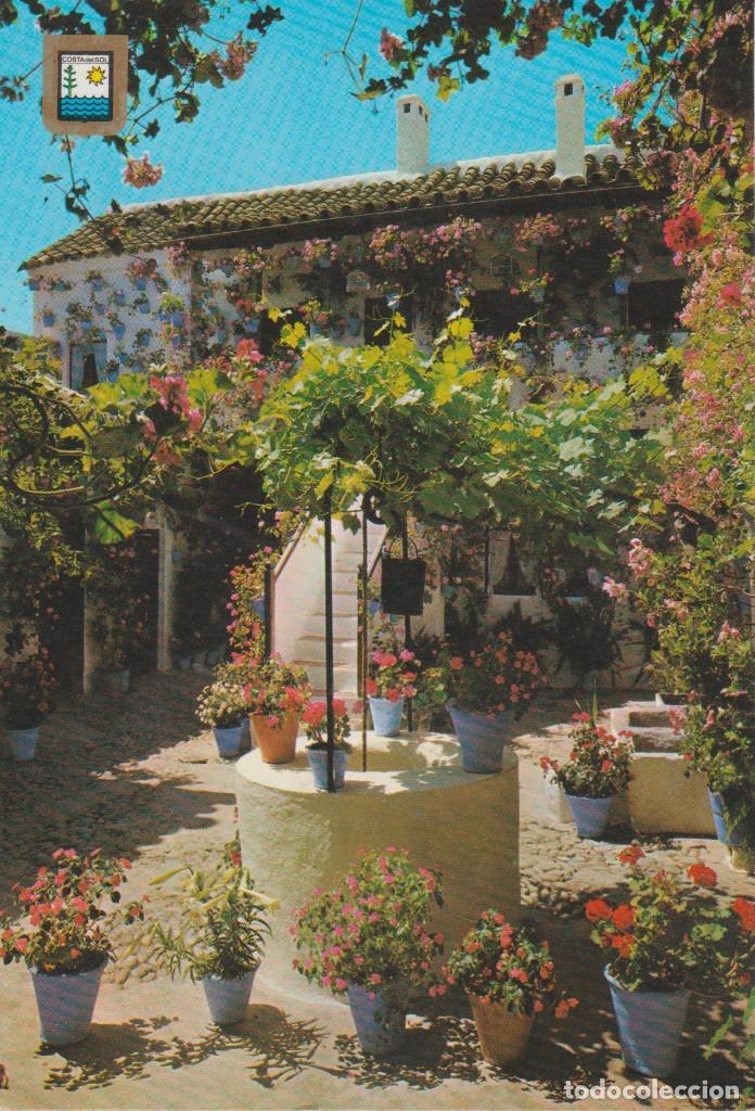 Postales: (17) COSTA DEL SOL. TIPICO PATIO ANDALUZ