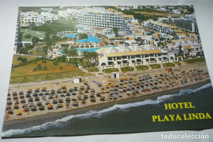 Postales: postal hotel playalinda.-playa serena almeria