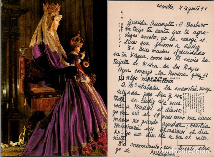 Postcards: Sevilla - Ntra. Sra. de los Reyes - 150x105mm. aprox.