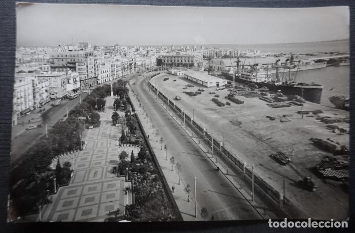 Postales: Cadiz, Avenidas, postal circulada con sellos del a&ntilde;o 1959, ver foto del reverso