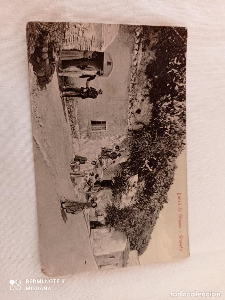 Postales: GRANADA -POSTAL DANZA DE GITANOS - Foto 1