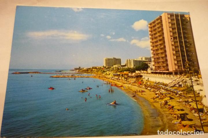 Postales: postal benalmadena-costa parcial circulada