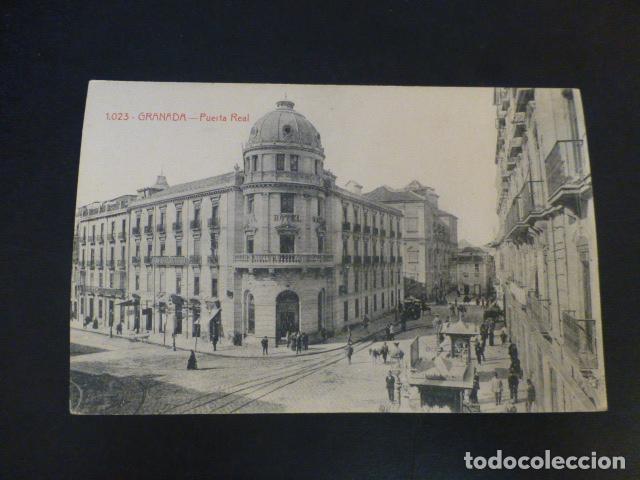 Postales: GRANADA PUERTA REAL - Foto 1