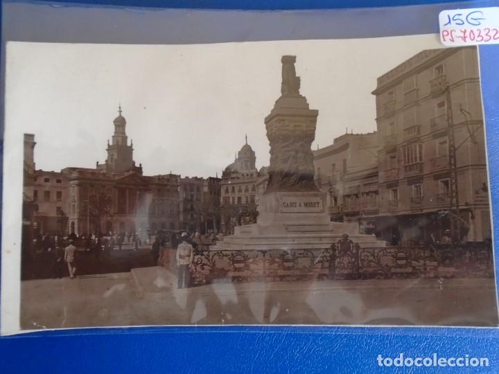 Postales: (PS-70332)POSTAL FOTOGRAFICA DE CADIZ-ESTATUA MORET