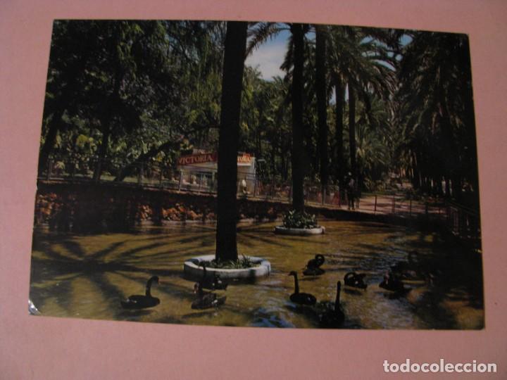 Postales: POSTAL DE MALAGA. PASEO DEL PARQUE. BEASCOA. 1529. ESCRITA.