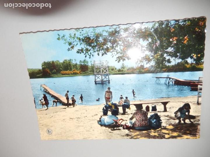 Postcards: LAC ,PLAGE ET CAMPING DE BAMBOIS- FOSSE LA VILLE - A&Ntilde;OS 70 - TARJETA POSTAL FRANQUEADA SIN SELLOS