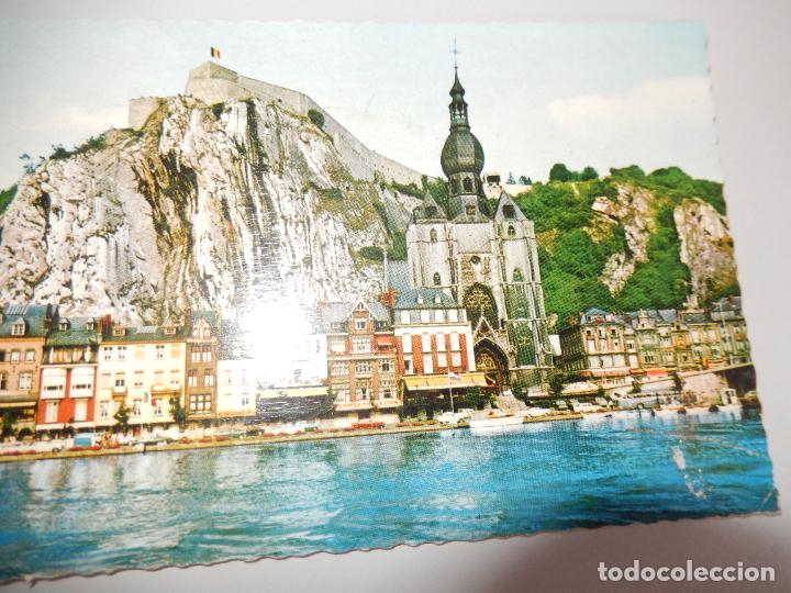 Postcards: DINANT - BELGICA -A&Ntilde;OS 70 - TARJETA POSTAL FRANQUEADA SIN SELLO