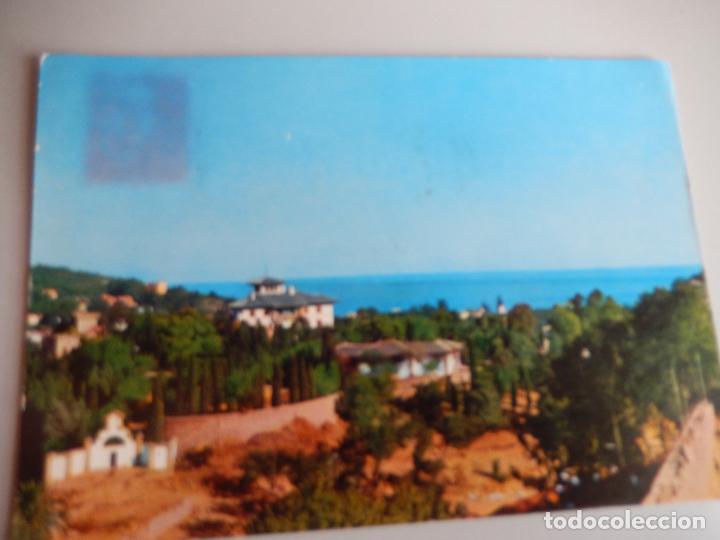 Postales: MALAGA , URV LAS PALMERAS - A&Ntilde;OS 60-TARJETA POSTAL FRANQUEADA VER SELLO