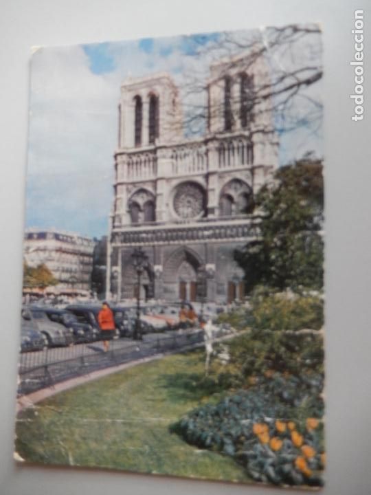Postkarten: PARIS - NOTRE DAME - A&Ntilde;OS 50 - TARJETA POSTAL FRANQUEADA VER SELLO