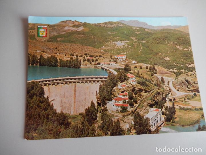 Postales: MALAGA , EL CHORRO , LA PRESA - A&Ntilde;OS 60- TARJETA POSTAL FRANQUEADA VER SELLO