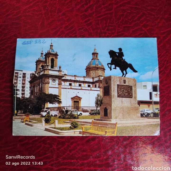 Postales: POSTAL: CADIZ, PLAZA DEL GENERAL SAN MART&Iacute;N (ANDALUC&Iacute;A)