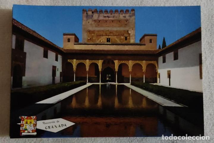 Postales: Postal, recuerdo de granada.