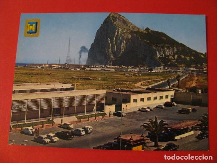 Postales: POSTAL DE LA LINEA. VISTA DEL PE&Ntilde;ON DE GIBRALTAR. ED. SUBIRATS.