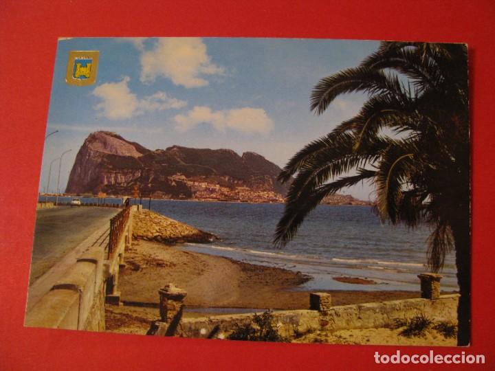 Postales: POSTAL DE LA LINEA. PE&Ntilde;&Oacute;N DE GIBRALTAR. SUBIRATS.