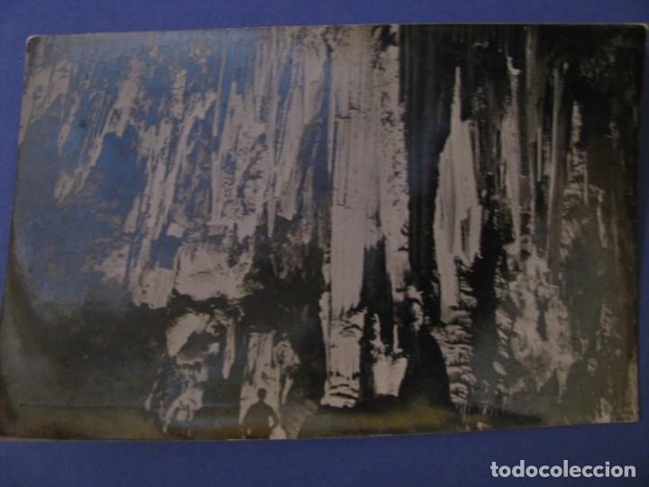 Postales: POSTAL FOTOGR&Aacute;FICA DE CUEVA DE NERJA. ED. J. PADIAL.