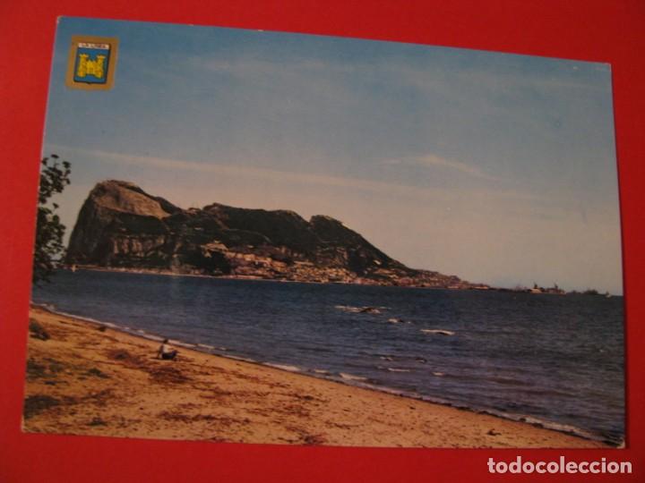 Postales: POSTAL DE LA LINEA. PE&Ntilde;&Oacute;N DE GIBRALTAR. SUBIRATS.