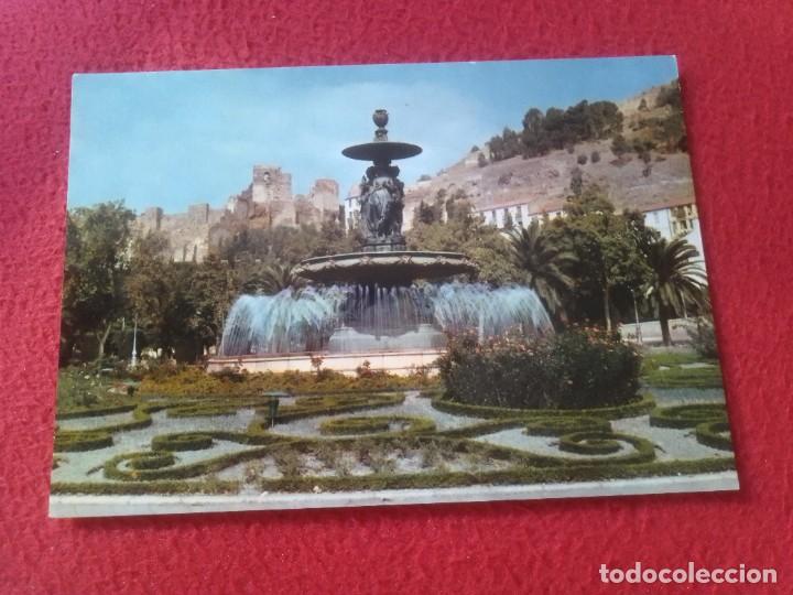 Postkarten: POSTAL POSTKARTE POST CARD M&Aacute;LAGA FUENTE MONUMENTAL DEL PARQUE FONTAINE PARC FOUNTAIN OF THE PARK...