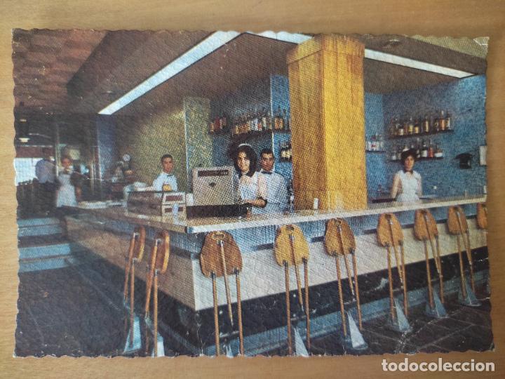 Postkarten: HOTEL MARINA ALGECIRAS SERIE D 509 CAFETERIA RESTAURANT ED VALMAN 1962