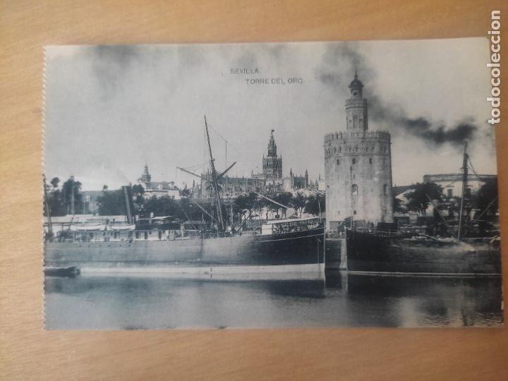 Cartoline: SEVILLA TORRE ORO ED M BARREIRO SC