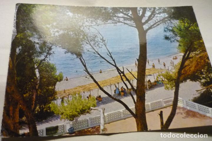 Postales: postal almeria aguadulce playa cm