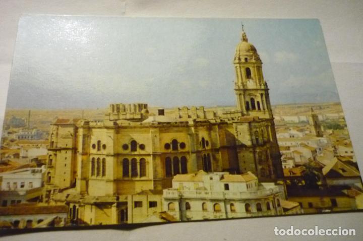 Postales: postal malaga catedral cm